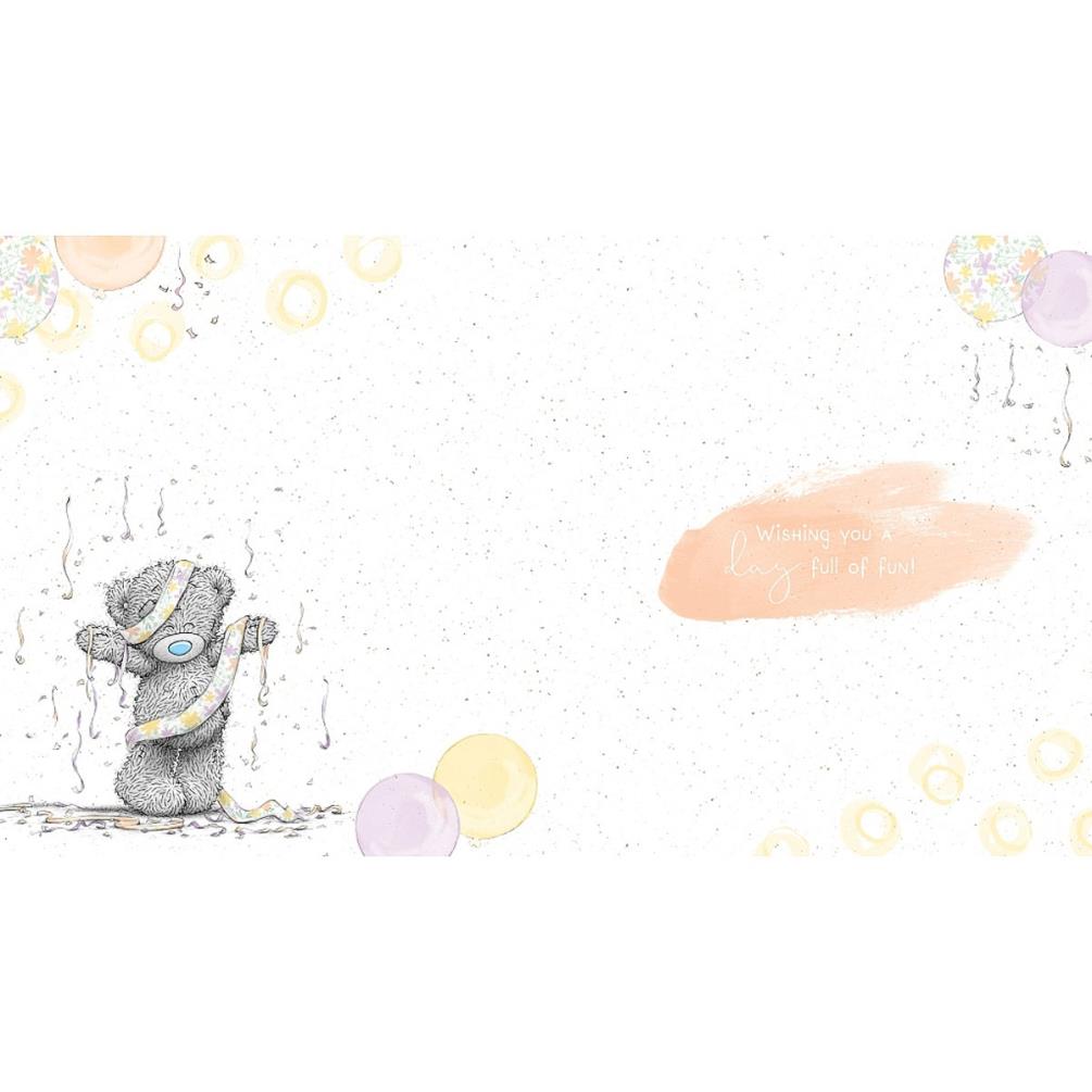 Birthday Streamers Me to You Bear Birthday Card Extra Image 1